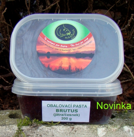 Obalovac� pasta Brutus 200g (j�tra/�esnek)